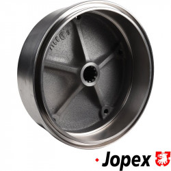 Brake drum with 5 holes, rear, OE design