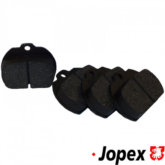 Brake pad set, 16.3 mm, front