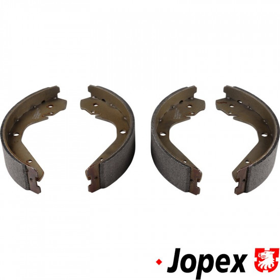 Brake shoe set with linings no.311698075-311698093B-311698093A, front and rear, 250x46 mm, without E-mark