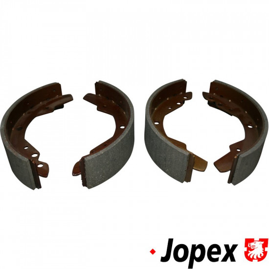 Brake shoe set with linings, rear, 250x55 mm