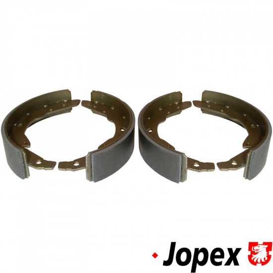 Brake shoe set with linings, rear, 250x45 mm