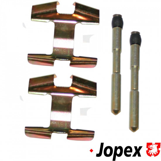 Quick kit for brake pad, front, ATE brake system