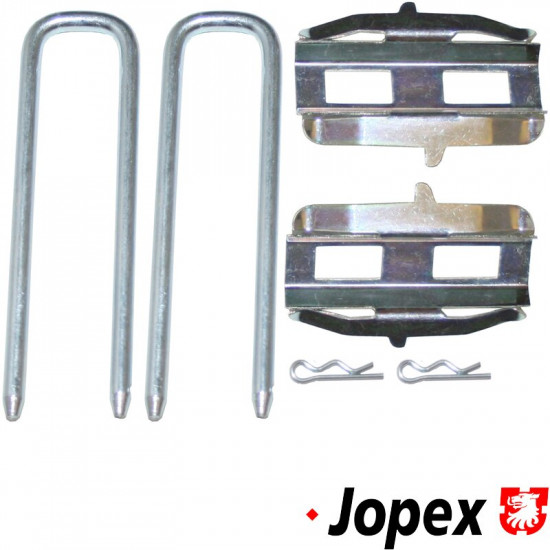 Quick kit for brake pad, front, LUCAS brake system