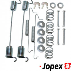 Quick kit for brake shoe, rear, 252x44