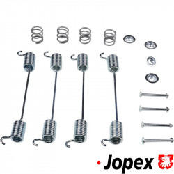 Quick kit for brake shoe, front