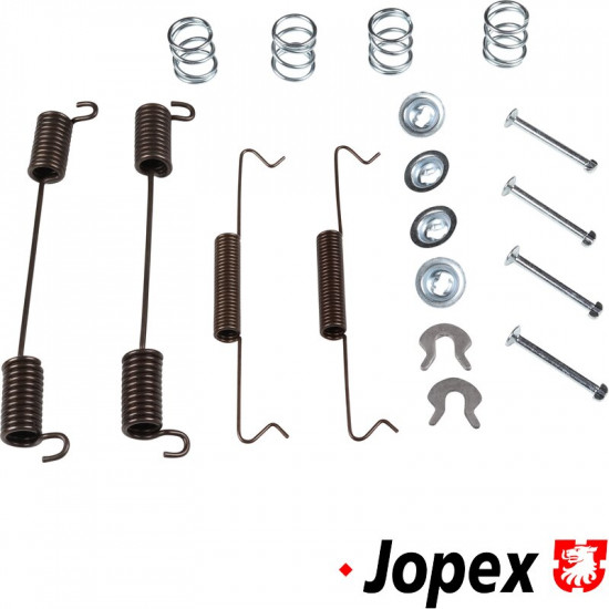 Quick kit for brake shoe, rear