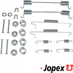 Quick kit for brake shoe, rear