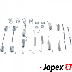 Quick kit for brake shoe, rear