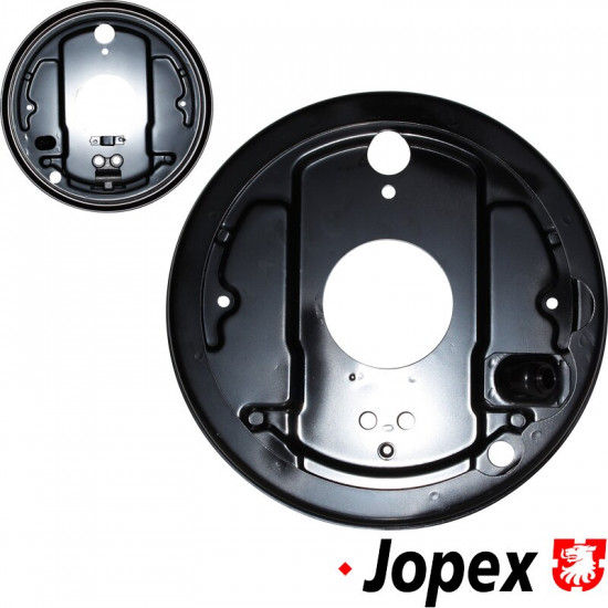 Splash panel, rear, left