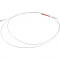Accelerator cable, 2615 mm. Fits RHD vehicles