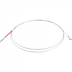 Accelerator cable, 2635 mm. Fits RHD vehicles