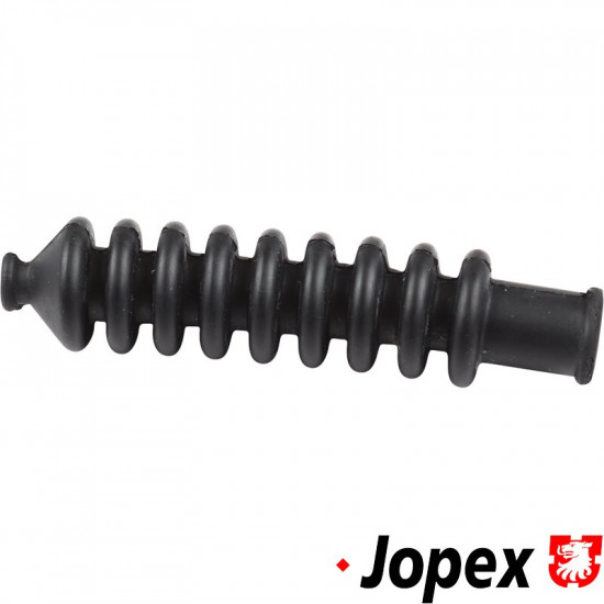 Rubber boot for accelerator cable, short