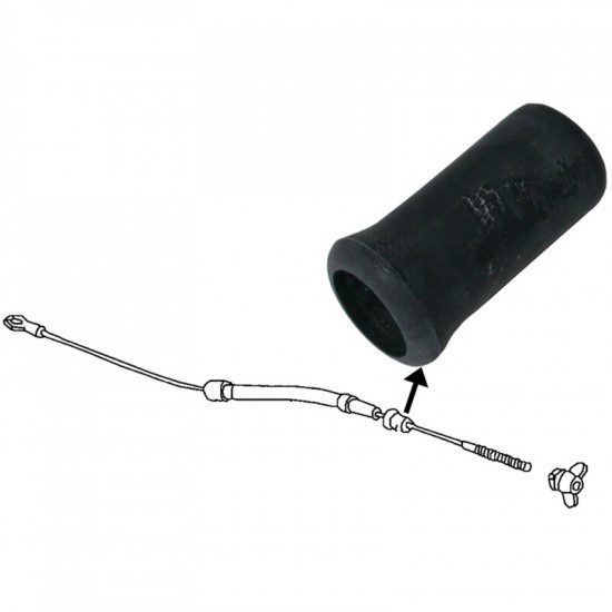 Bushing for clutch cable