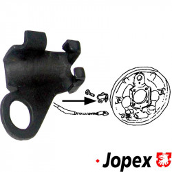 Bracket for parking brake cable