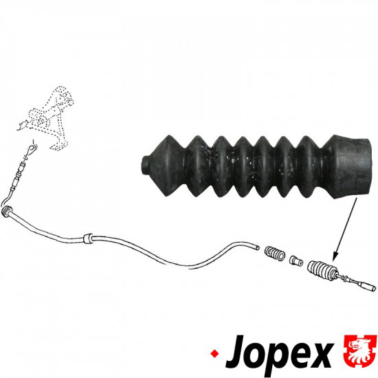 Grommet for heater cable, rubber