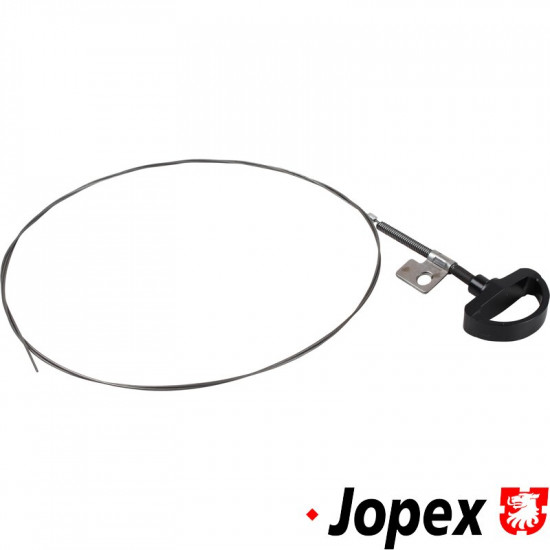 Bonnet cable with pull loop and holder, 1740 mm