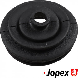 Rubber boot for accelerator pedal push rod