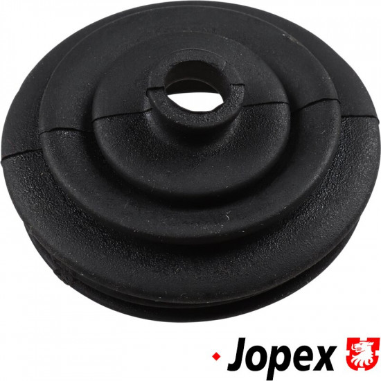 Rubber boot for accelerator pedal push rod