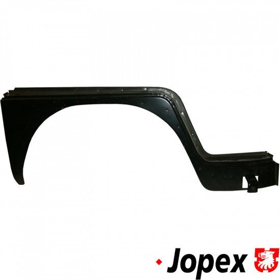 Front wing with bracket, complete, right