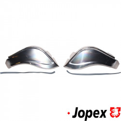 Wing guard, front. Germany. Helps protect the fender from small dents and scratches. Sold in pairs