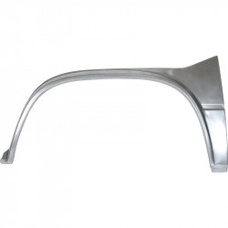 Knee piece, front, rear section, left