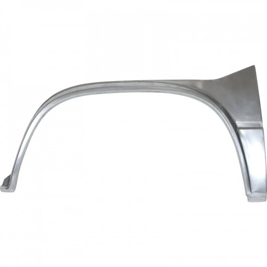 Knee piece, front, rear section, left