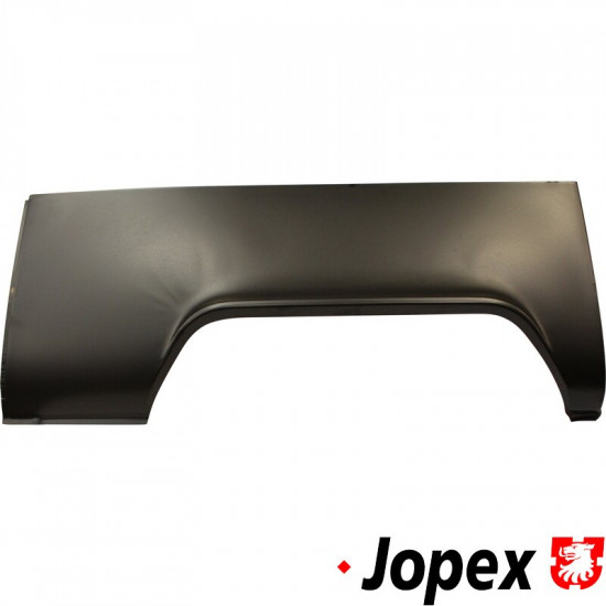 Wheel arch repair body panel, rear, left