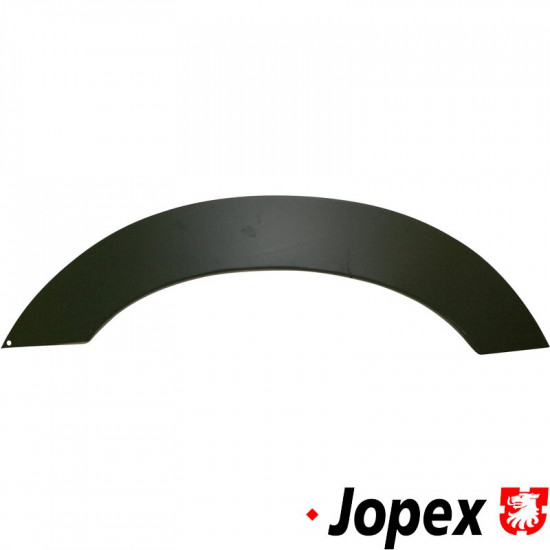 Upper rear wheel arch, left