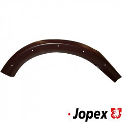 Rear wing fastening panel, left