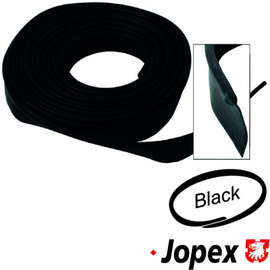 Coloured wing beading. Set for 4 wings, black