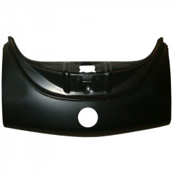 Front apron without holes for bumper bracket