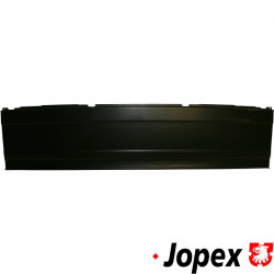 Front cross panel, lower center part