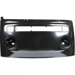 Front nose panel without bulge for VW emblem