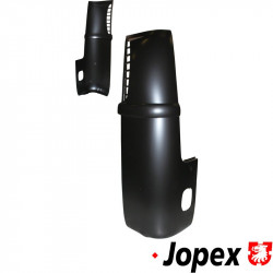 Corner, rear, with tail lamp cut out, complete, left