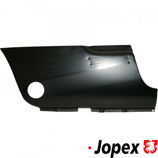 Quarter panel, rear, lower section, right