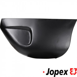 Quarter panel, rear, lower section, right