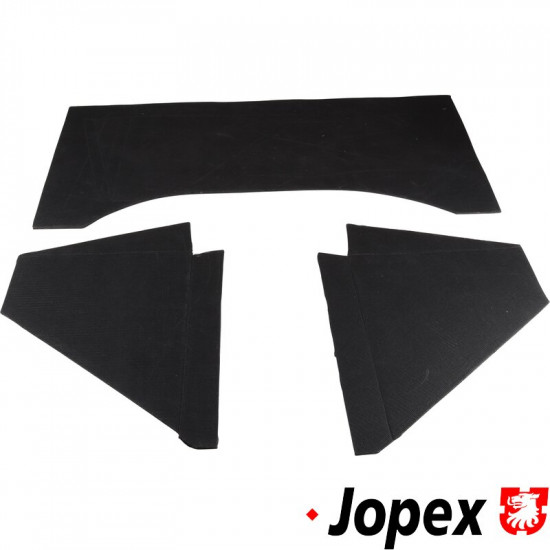 Sound absorber kit for engine compartment, 3 pcs.