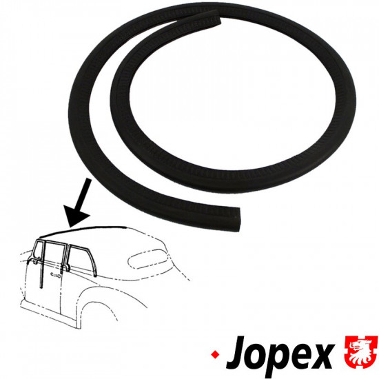 Weatherstrip, frame/top