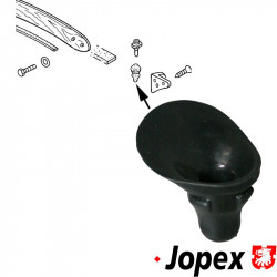 Plastic bushing for top guidance pin