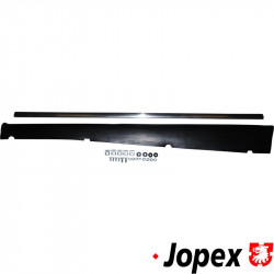 Running board kit with mounting kit, 33 mm moulding, Heavy Duty, left