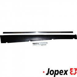 Running board kit with mounting kit, 33 mm moulding, Heavy Duty, right