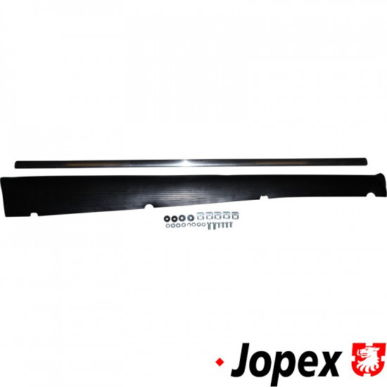 Running board kit with mounting kit, 33 mm moulding, Heavy Duty, right