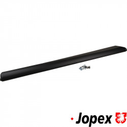 Running board with mounting kit, without moulding, right