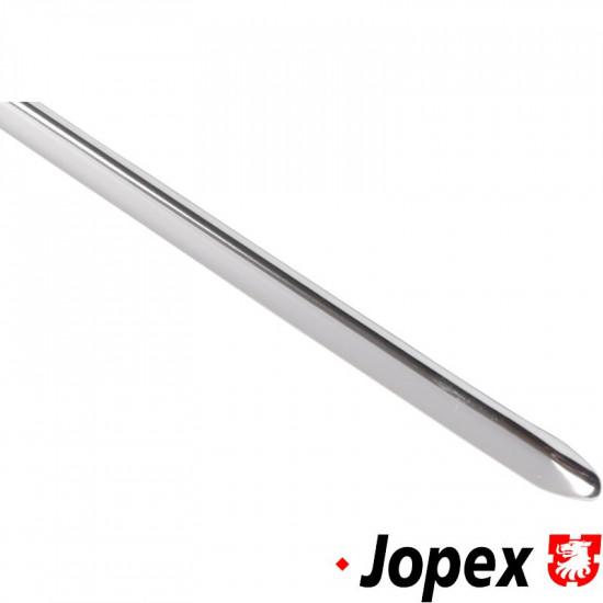Moulding for running board, 18 mm, polished alu, German OE quality