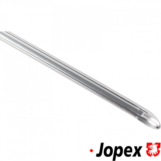 Moulding for running board, 9 mm, polished alu, German OE quality