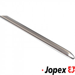 Moulding for running board, 9 mm, polished alu, German OE quality
