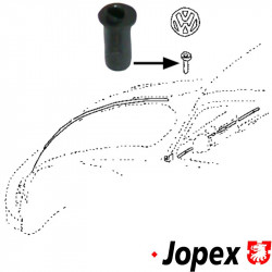 Seals for VW emblem, 3 pcs. needed