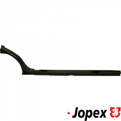 Heating channel, complete, left