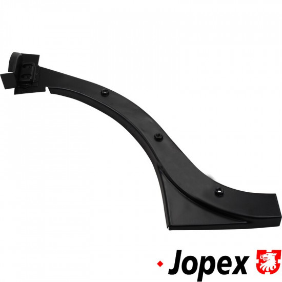 Bottom piece, front heating channel, left