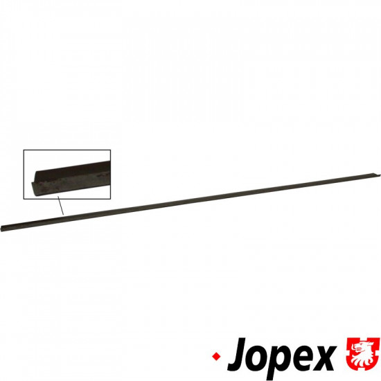 Clamping strip, carpet at door sill